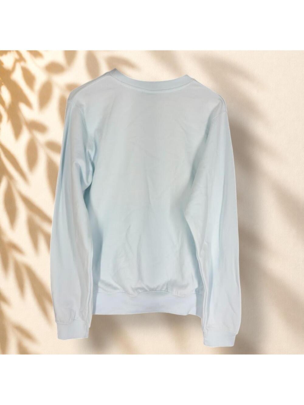 Pacific & Co Sweatshirt Women XL Blue Long Sleeve Crew Neck Pullover Casual